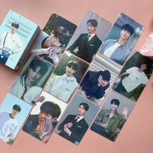 50PCS Byeon Wooseok 한국 스타 홀로그램 사진 카드 세트드라마 러블리 러너 레이저 Lomo 코스프레 선물