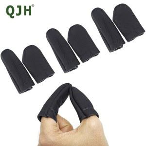 바늘 펠팅 가죽 장갑 손가락 보호 도구, 손 공예 봉제 바느질 손 만들기용 손가락 보호대(임의의 색상)