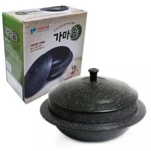 키친아트 가마솥 누룽지 백숙 고구마 18 가마솥 영양밥 스텐레스냄비 스텐냄비 돌솥밥