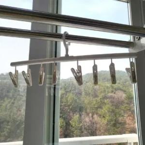 세탁용 멀티클립 수납 집게 빨래걸이 양말 건조대 공간정리용 행거 (WFJVFWY)