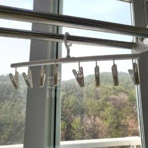세탁용 멀티클립 수납 집게 빨래걸이 양말 건조대 공간정리용 행거 (WFJVFWY)