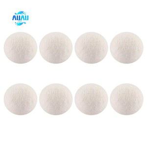 AUAU8팩 100% 프리미엄 울 건조기 볼 XL, 수제, 친환경, 천연 섬유 유연제