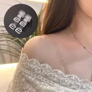 투명 브라끈 누드 끈 스트랩 여름 브라자 (WFJUXT3)