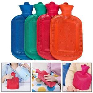 2000/500ml 물 주입 고무 뜨거운 물 병 두꺼운 뜨거운 물 병 겨울 따뜻한 물 가방 손 피트 따뜻한 물 Bottle1PC