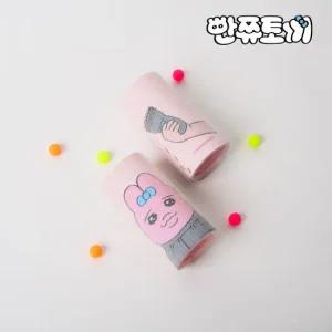 빤쮸토끼 빅 헤어롤 1P 플래너 앨범 필통 노트 스티커