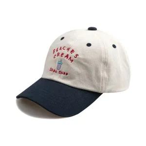 매장정품 BEACHESAND CREAM KIDS 소다샵 투톤 볼캡-네이비(Soda shop 2tone Ball-Cap Navy)