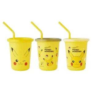피카츄 디자인 빨대 물컵 320ml 물병 어린이 컵