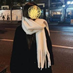 패션소품 머플러 포근파스텔 뽀송 무지 머플러 (WFJWZCF)