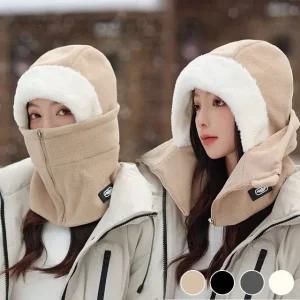 패션소품 넥워머 3in1 360도 풀커버 기모 후드 워머 데일리 기본 (WFJWZC3)