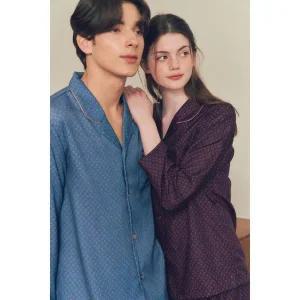 [솔브]비너스 정상 프리미엄 면 100수 주자 잔나염 커플파자마 커플잠옷 VPA4562MW 2C C_P405854454