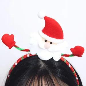 패션 산타 머리띠 크리스마스머리띠 크리스마스헤어밴드 귀여운 깜찍한 크리스마스소품