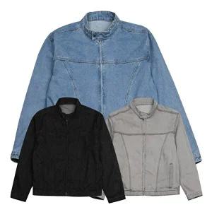 [파파브로]남자 영캐주얼 간절기 데일리 간편한 청자켓 IC-JKA-Q017