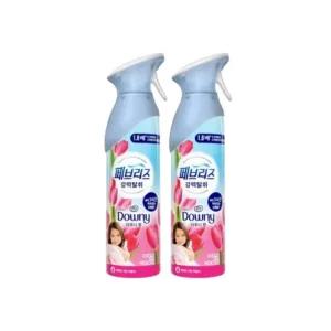 [페브리즈] 페브리즈 에어 실내탈 취제 다 우니향 165g x 2개 화장실 고기냄새 공기탈