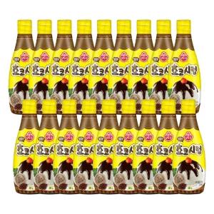 달콤한 쵸코 시럽 220g 18개팥빙수 초코맛 소스 만들기 홈카페