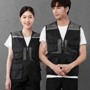 [라일리] Rly 여름 남성 안전조끼 배달 등산 낚시조끼