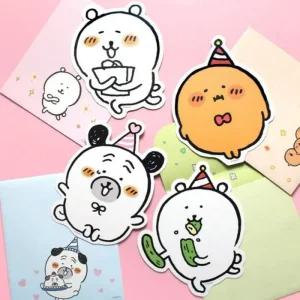[라일리] Rly 담곰이 농담곰 모양 카드 편지 생일 기념일 편지