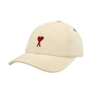 아미 AMI 모자 볼캡 드 꾀흐 하트 UCP116 DE0039 136