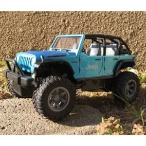 (2.4GHz)1 24 JEEP RUBICON 2WD R C (HEX990326BL) 지프 루비콘 무선조종자동차 조종카 RC장난감 RC