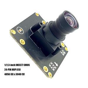 4K 12 HD 1/2.3인치 IMX577 MIPI 카메라 모듈 100도 30FPS 제품 비전용 24핀 MIPI CSI