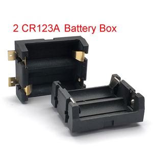 2CR123A 16340 SMD SMT THM 배터리 홀더 나일론 보관함 정리함 난연성 핀  금도금 패치