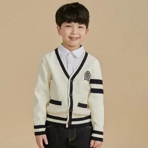 닥스키즈 DAKS KIDZ 아이코닉 와펜 가디건 DUS12KC22M_IV 469909