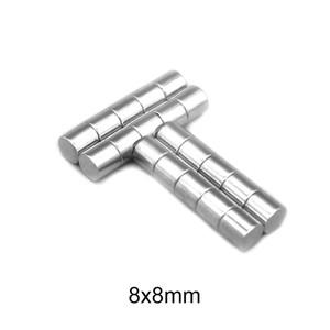 8x8mm  자석 가정용 냉장고 사무실 DIY 8x8용 소형 원형