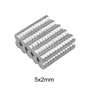 가정용 냉장고 사무실용 5x2mm 소형 원형 자석 DIY 5x2