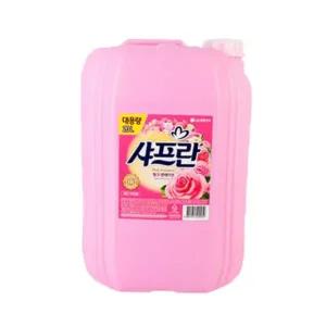 샤프란 섬유유연제 핑크 대용량 업소용 20L