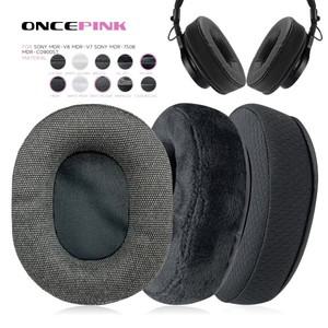 헤드셋 호환품 Oncepink 교체용 이어 패드 소니 호환호환 MDR-V6 MDR-7506 MDR-CD900ST 헤드폰 두꺼운 쿠션