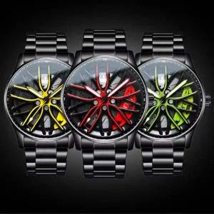 [골드스마일]시계 디자인 손목 선물 세일 자동차휠 남자시계