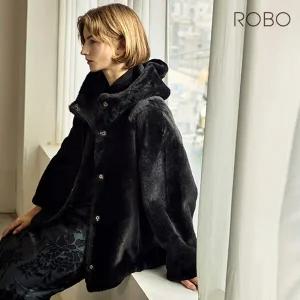 [ROBO] 로보 스페인 리버시블 후드 숏무스탕