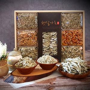 고품격 7종 멸치선물세트 (오동나무상자 포장)