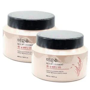 더페이스샵 미감수 브라이트 페이셜 클렌징크림 400ml+400ml