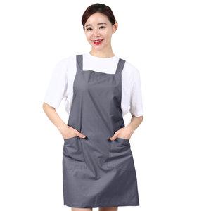 무지 앞치마 얇은 여름 시원한 가벼운 업소용 홀 KP50