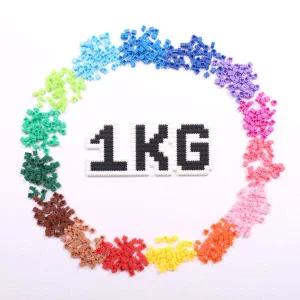 아트박스/클레이피아 디폼평평블럭 8mm 1kg(약5800개입) 색상별 골라담기