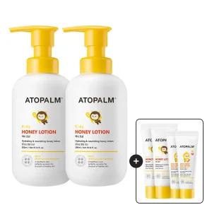 아토팜 키즈 허니 로션 300ml 2개 (gift 로션+선크림)