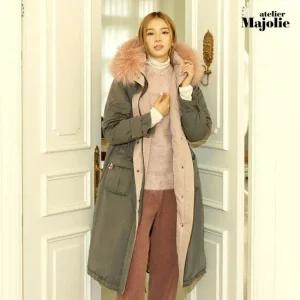 아뜰리에마졸리 헝가리구스 야상 롱패딩 1종 [런칭 가격 399,900원]