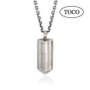 [토코] TOCO  925 Silver Capsule NecklacesⅡ실버캡슐목걸이 남자은목걸이