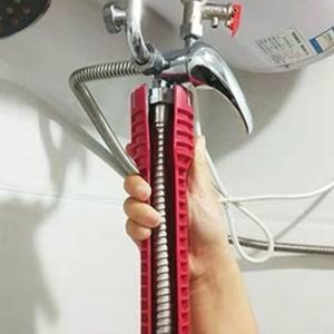 씽크대 배관렌치 욕실 청소 수전 변기커버 교체 만능 8IN1 렌치 스패너