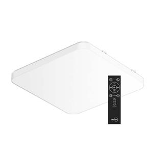 장수램프 LED 슬림베젤 리모컨 사각방등 60W 플리커프리