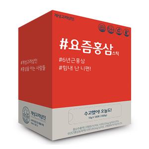 개성고려삼인 요즘 홍삼스틱, 10g, 100개입, 1개