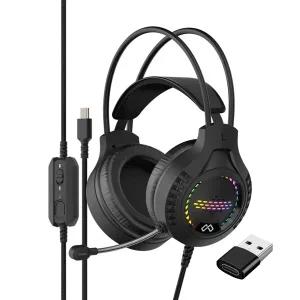 맥스틸 All In One GM-GHC100 / C타입 7.1채널 RGB 올인원 게이밍 헤드셋 MAXTILL