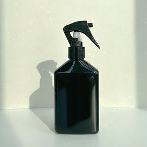 미니건 러쉬 스프레이 용기-220ml(블랙/검정) 납작 공병 섬유 퍼퓸 향수 미스트