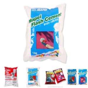 빨리굳는 시멘트 백색 1kg/벽돌/몰탈/시멘트벽/돌/압착/옹벽/블럭/방수/보수용/빨리/굳는/시맨트/백/바닥