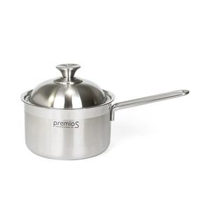 키친아트 프리미오S 하이돔 IH 스텐냄비 편수20cm