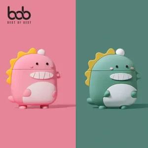bob 보글보글 공룡 전세대 호환 3D 실리콘 케이스 Airpods 1세대 2세대 3세대 프로2
