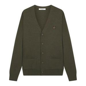 메종키츠네 가디건 LM00505KT1036P360 KHAKI DOM