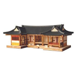 [JHQRGHBL_4B]영공방 ㄷ자기와집 YM610 나무블럭 조립키트
