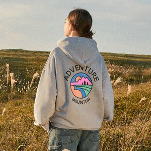 플루크 서클 마운틴 후드 티셔츠 FHT2030-Z