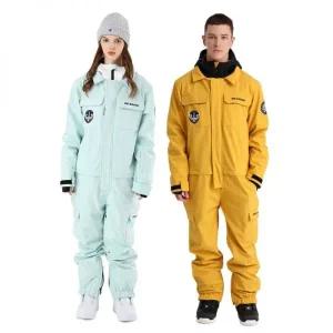 남자 여자 스키복 남성 여성 보드복 세트 Roupa Esqui 싱글 보드 더블 작업복 남녀공용 야외 수트 방수 따